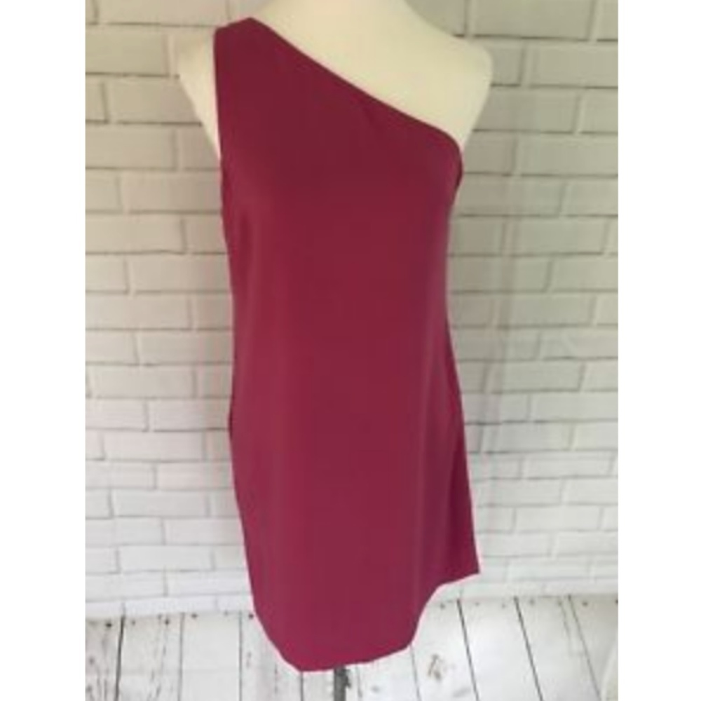 Charles Henry Dress One Shoulder Cocktail Dress